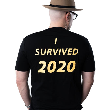 Privada Cigar Club I Survived 2020 Black Tee