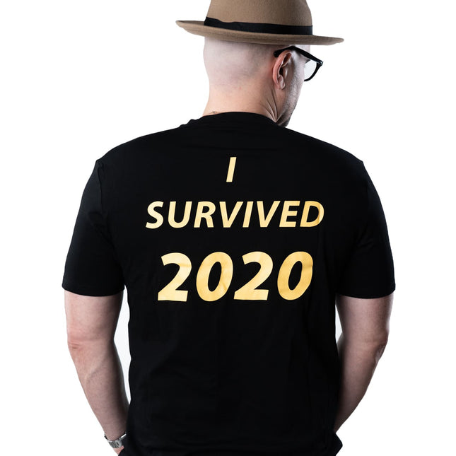 Privada Cigar Club I Survived 2020 Black Tee