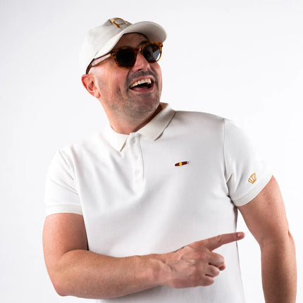 A Person In Privada Cigar Club White T-Shirt