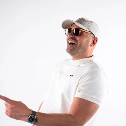 A Person In Privada Cigar Club White T-Shirt