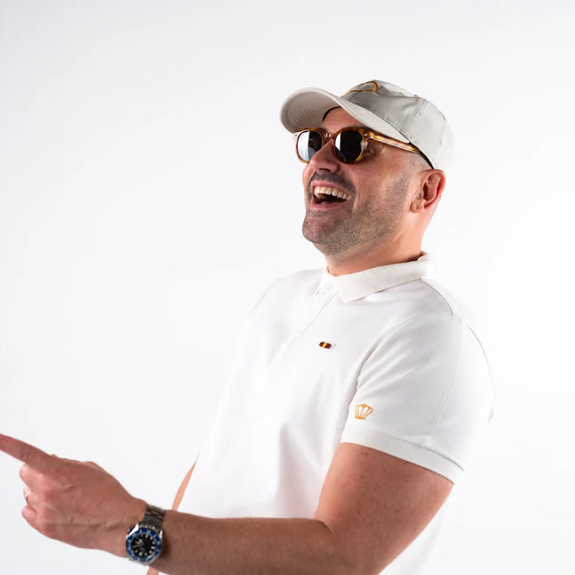 A Person In Privada Cigar Club White T-Shirt