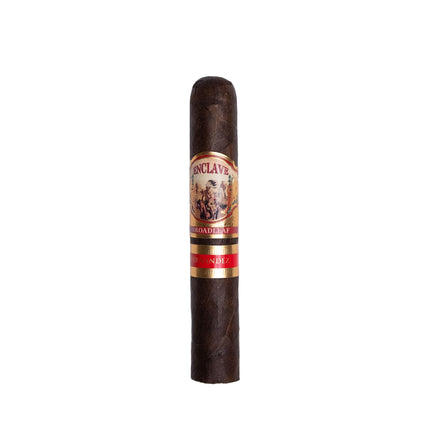 Cigar with 'Unclaved' label on a white background