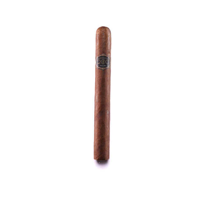 Cigar with a visible brand logo on a white background