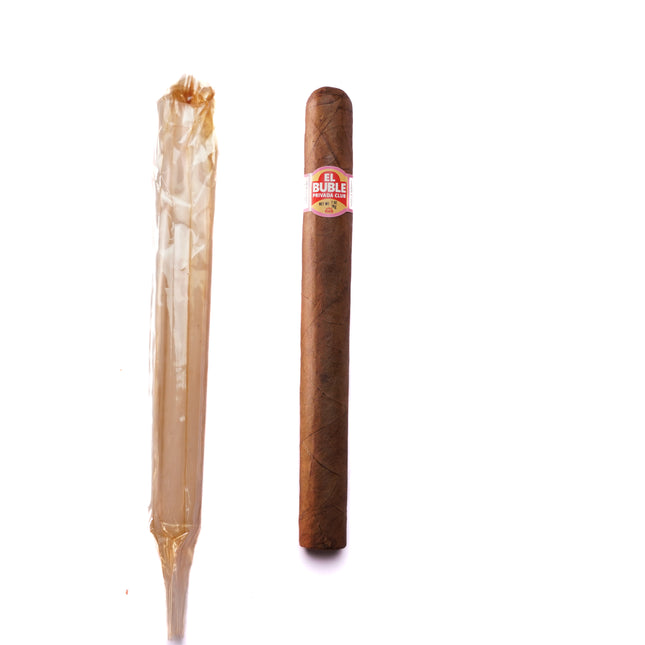 Cigar and cutter on a white background