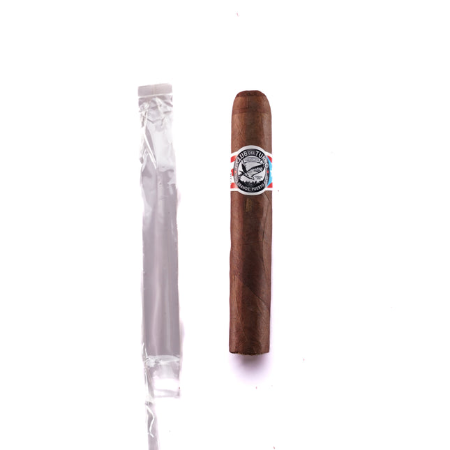 Cigar and cutter on a white background