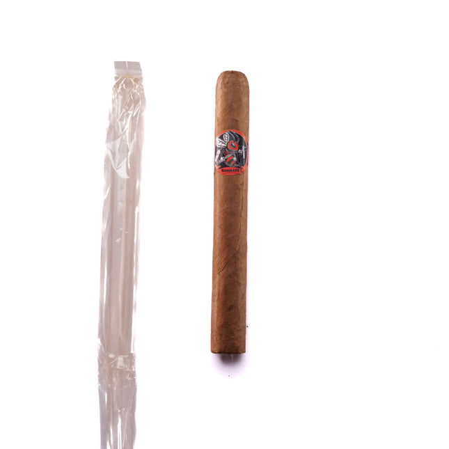 Cigar and cutter on a white background