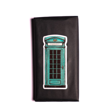 J London Telephone Booth Series Teal
