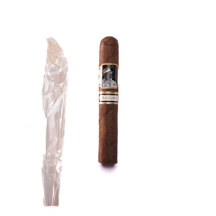 Cigar and cutter on a white background