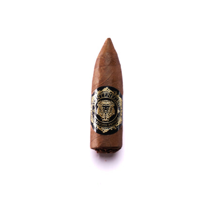 Cigar with a visible brand logo on a white background