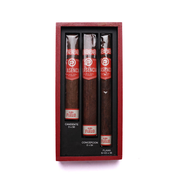 Plasencia Alma Del Fuego 3 Cigar Sampler