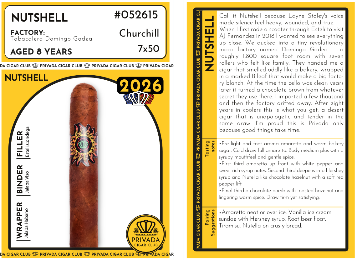 Seattle Grunge Box – Privada Cigar Club