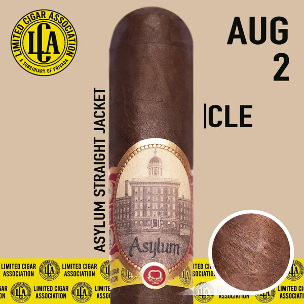 Asylum Straight Jacket - August 2024 LCA Release – Privada Cigar Club