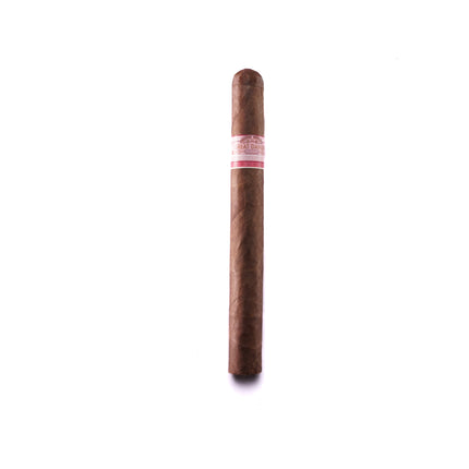 Cigar with a band on a white background