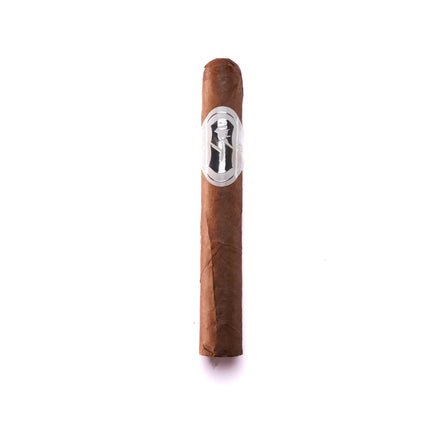 Cigar with a visible brand logo on a white background