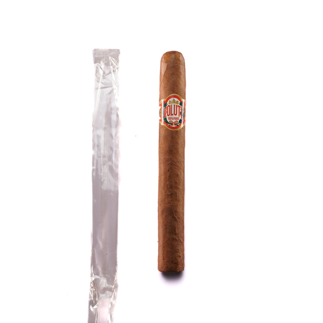 Cigar and cutter on a white background