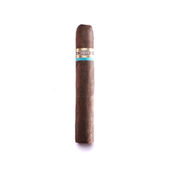 Single cigar with a visible brand label on a white background