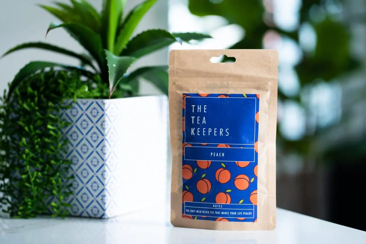 The Teakeepers Peach Loose Leaf Tea