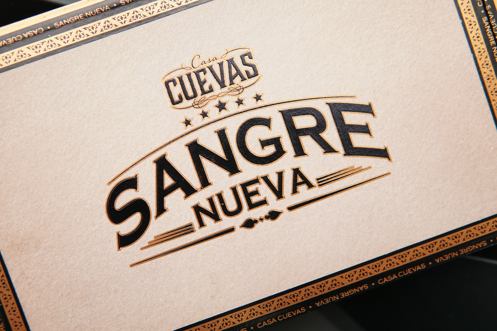 Cuevas Sangre Nueva Cigars Box