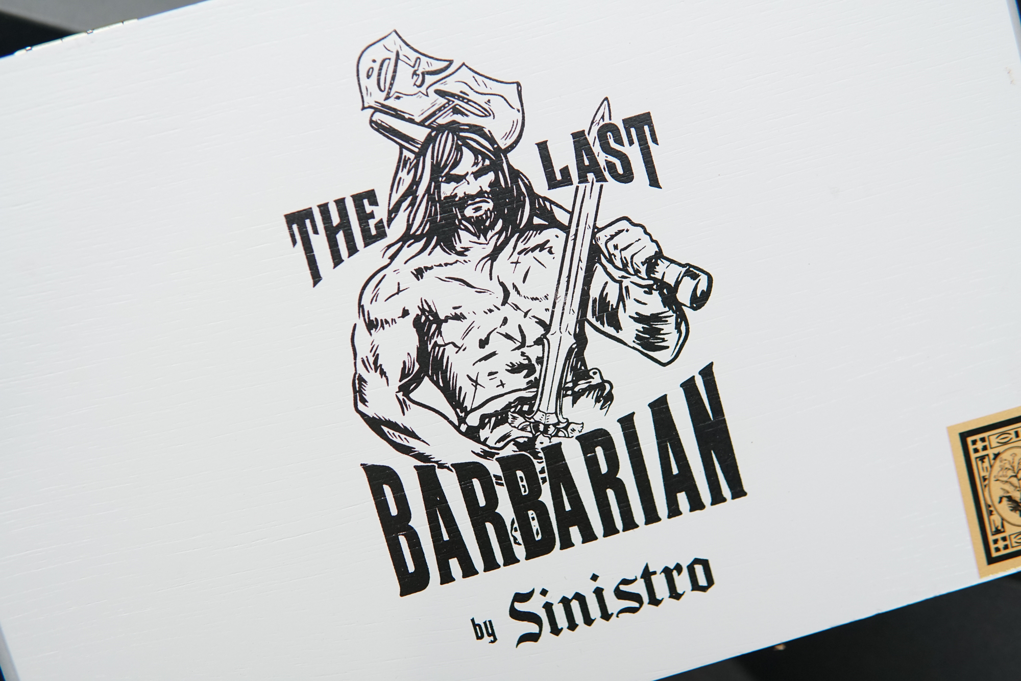 The Last Barbarian by Sinistro Cigars Box