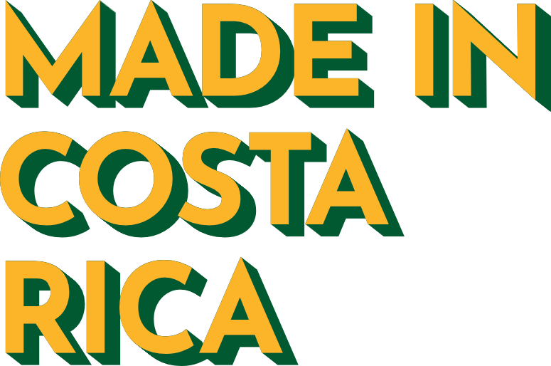 Made In Costa Rica Vector Image