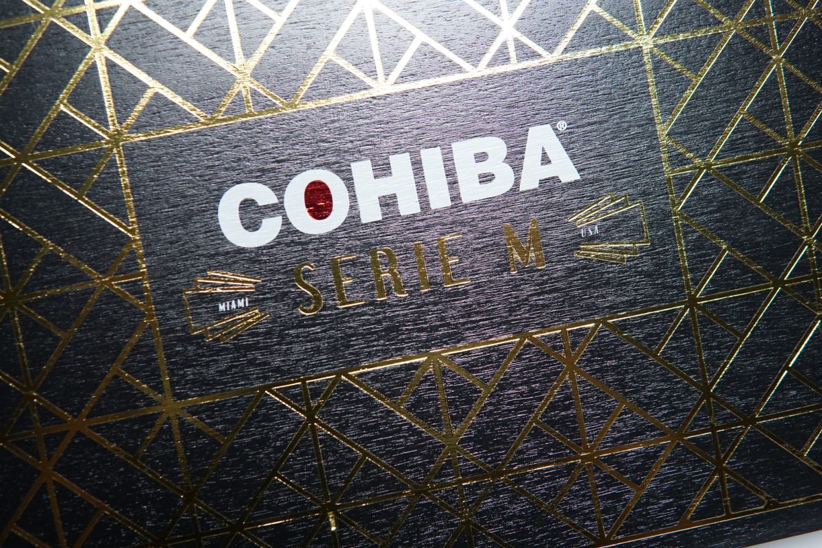 Cohiba Serie M Cigar Box