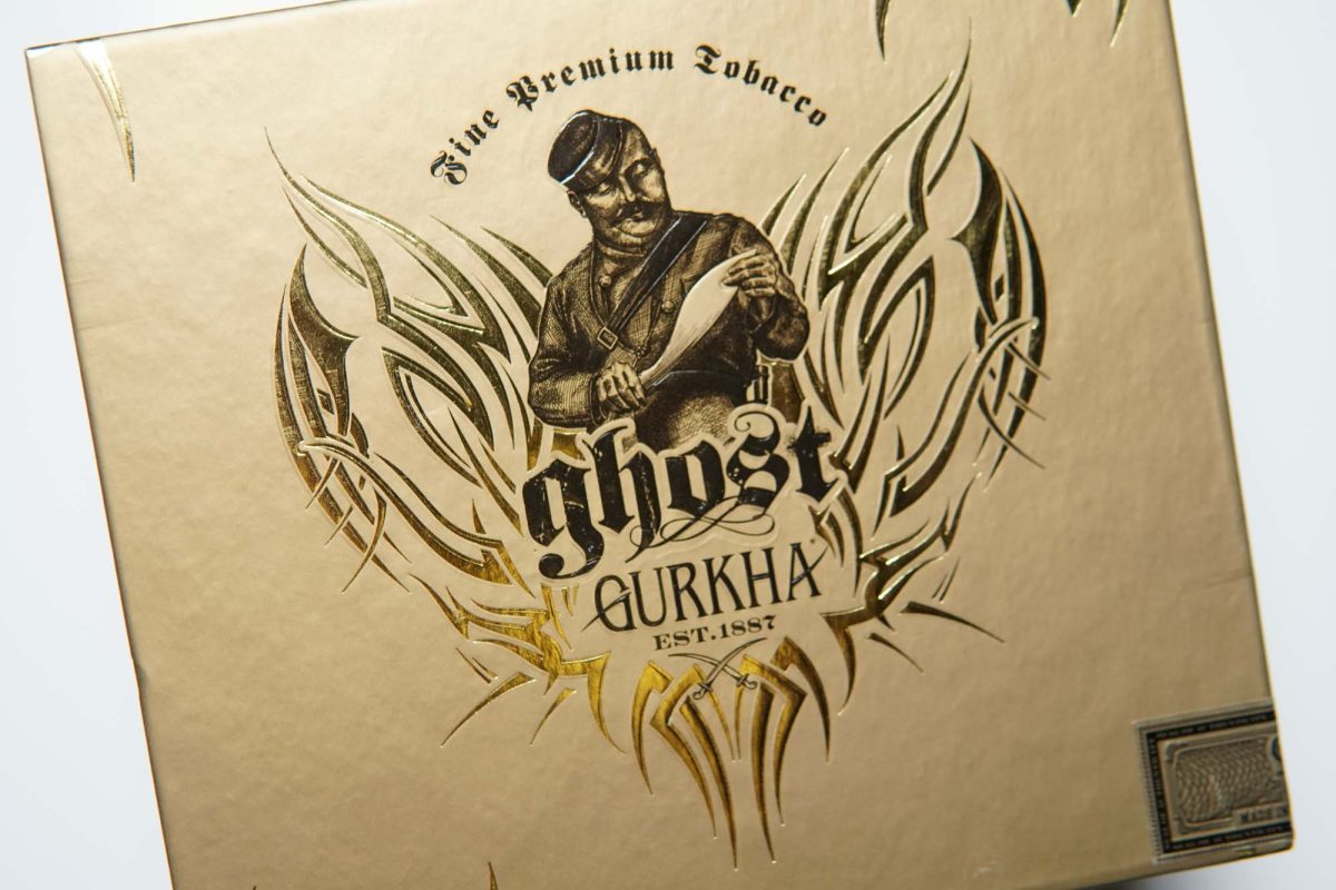 Gurkha Ghost Gold Cigar Box